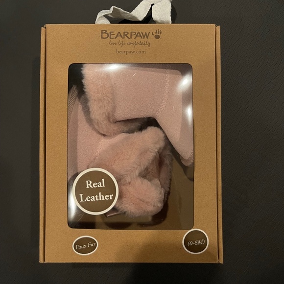 BearPaw pink bow boots (6-12months) - Picture 1 of 4